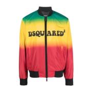 Stijlvolle Jas voor Mannen Dsquared2 , Multicolor , Heren