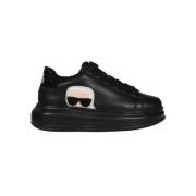 Contrasterende lage sneakers Karl Lagerfeld , Black , Dames