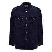 Ritchie Wol Overshirt Isabel Marant , Blue , Heren