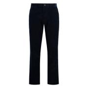 Corduroy Broek met Zakken Ralph Lauren , Blue , Heren