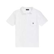 Custom Slim Fit Witte Polo Shirt Ralph Lauren , White , Heren