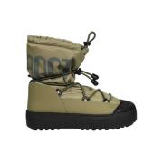 Veterschoenen met PVC-inzetstukken Moon Boot , Green , Heren