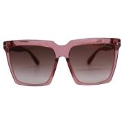 Acetate sunglasses Tom Ford , Pink , Dames