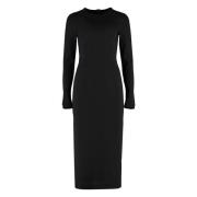 Stretch Sheath Jurk Dolce & Gabbana , Black , Dames