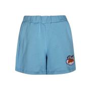 Geborduurde katoenen shorts Opening Ceremony , Blue , Dames