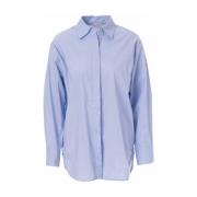 Etta Lange Mouw Blouse JC Sophie , Blue , Dames