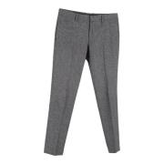 Pre-owned Wool bottoms Gucci Vintage , Gray , Heren