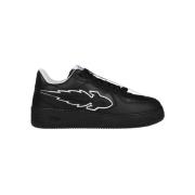 Klassieke lage sneakers Enterprise Japan , Black , Heren