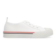 Canvas lage sneakers Thom Browne , White , Heren