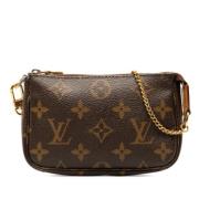 Pre-owned Canvas louis-vuitton-bags Louis Vuitton Vintage , Brown , Da...