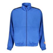 Volledige Rits Techno Fabric Sweatshirt Heron Preston , Blue , Heren