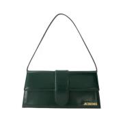 Leather crossbody-bags Jacquemus , Green , Dames