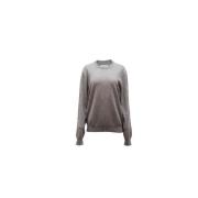 Pre-owned Wool tops Maison Margiela Pre-owned , Gray , Dames