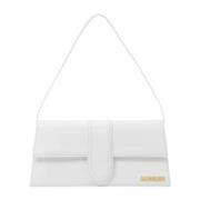 Leather shoulder-bags Jacquemus , White , Dames