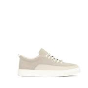 Suède Minimalistische Sneakers Kazar , Gray , Heren