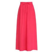 Zijden Maxi Rok P.a.r.o.s.h. , Pink , Dames