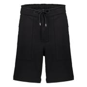 Bermuda Shorts met Koord en Zakken Ambush , Black , Heren