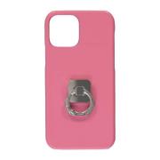 Metaal Leder Polyester iPhone 12/12Pro Hoesje Ambush , Pink , Dames