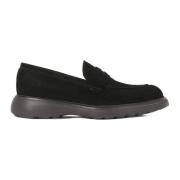 Suède Instap Casual Schoenen Kazar , Black , Heren