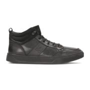 Urban Style High Laced Sneakers Kazar , Black , Heren