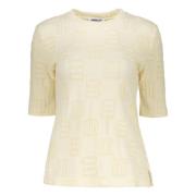 Logo Wolmix T-shirt Ambush , Beige , Dames