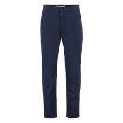 Stretch Katoenen Chino Broeken met Klepzakken Department Five , Blue ,...