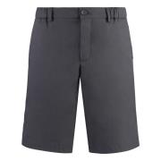 Katoenen Bermuda Shorts Hugo Boss , Gray , Heren