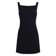 Stijlvolle Crepe Jurk met Achterdetail Givenchy , Black , Dames