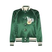 Stijlvolle Jas voor Mannen Dolce & Gabbana , Green , Heren