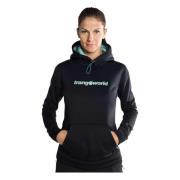 Poppi Hoodie Trangoworld , Black , Dames