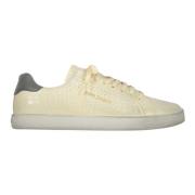 Croco-print leren sneakers Palm Angels , Beige , Heren