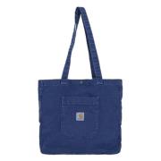 Garrison Tote Shopping Bag Carhartt Wip , Blue , Unisex