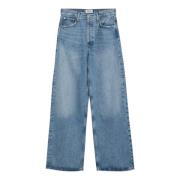 Relaxed Fit Boyfriend Jeans Agolde , Blue , Dames