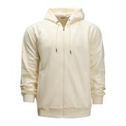 Ecru Hoodie met Groot Logo Jott , Beige , Heren