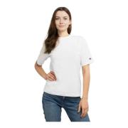 Dames T-shirt Oversized Model 116692 Champion , White , Dames