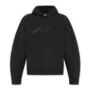 Sweatshirt met logo Dsquared2 , Black , Heren