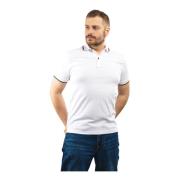 Witte Katoenen Poloshirt Hugo Boss , White , Heren