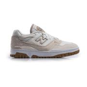 Beige Leren Sneakers Dames Bbw550Tb New Balance , Beige , Dames