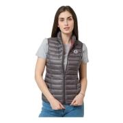 Dames Seda Vest Jott , Gray , Dames