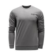 Heren Sweatshirt EA7 Emporio Emporio Armani EA7 , Gray , Heren