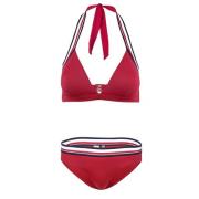 Rode Bikini Broekjes Stijlvol Model Tommy Hilfiger , Red , Dames