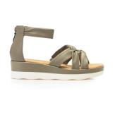 Olijf Sandalen Clara Rae Stijl Clarks , Green , Dames