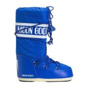 Winterlaarzen Stijlvol Ontwerp Moon Boot , Blue , Dames