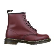 Cherry Red Smooth Unisex Schoenen Dr. Martens , Red , Dames