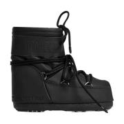 Korte Snowboots Zwart Winter Stijl Moon Boot , Black , Dames