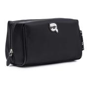 Elegante Cosmetische Tas 230W3218.Dd-999 Karl Lagerfeld , Black , Dame...