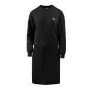 Iconische 2.0 Sweatjurk Karl Lagerfeld , Black , Dames