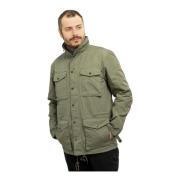 Herenjas met capuchon en verstelbare taille Fjällräven , Green , Heren