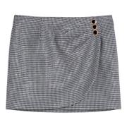 Mini Rok Alessandra Rich , Gray , Dames