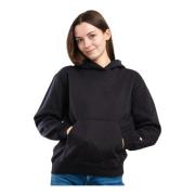 Hoodie voor dames Champion , Black , Dames